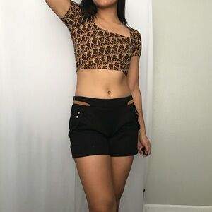 Stylish Black Women's Shorts
